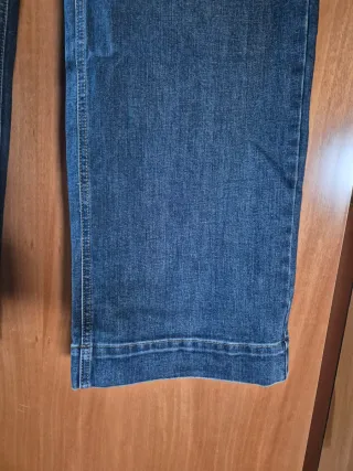 Pantalones vaqueros anchos mujer