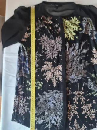 Camisa de señora estampada