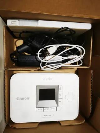 Canon Powershot A460 e Canon selphy CP740