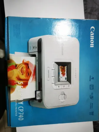 Canon Powershot A460 e Canon selphy CP740