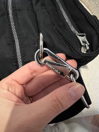 Bimba y Lola Bolso Negro Tote