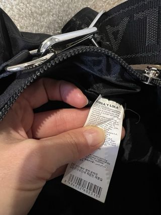 Bimba y Lola Bolso Negro Tote