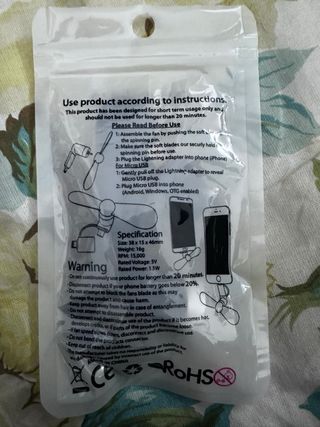 Ventilatore Smart Air per iPhone