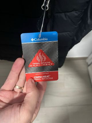 Chaqueta Columbia Omni-Heat Negra