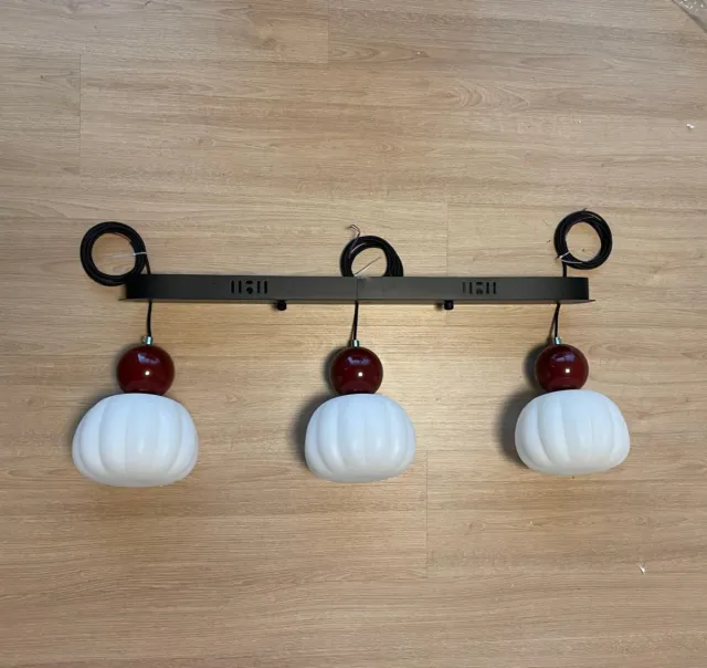 Lámpara de techo 3 luces colgante