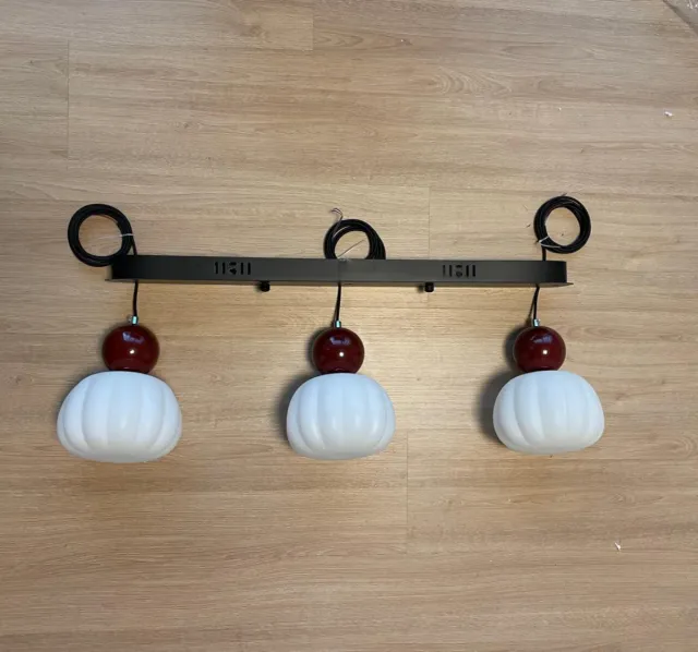 Lámpara de techo 3 luces colgante