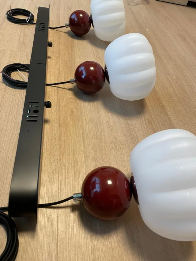 Lámpara de techo 3 luces colgante