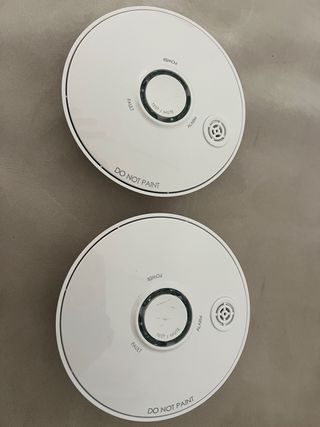 2 Detectores de Humo Blancos