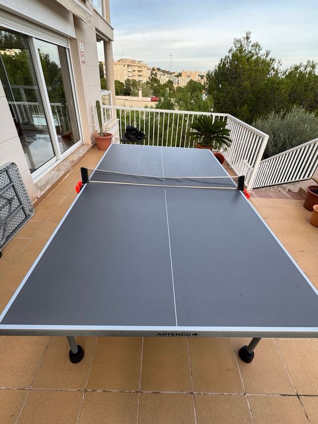 Mesa de ping pong plegable