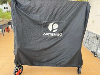 Mesa de ping pong plegable