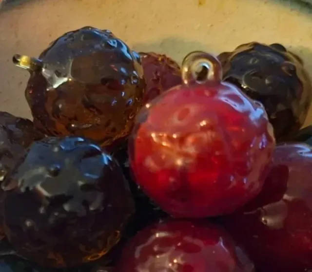 23 BOLAS CRISTAL, VERDES y ROJAS ADORNO NAVIDEÑO