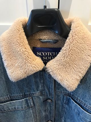 Chaqueta vaquera Scotch & Soda con borreguito