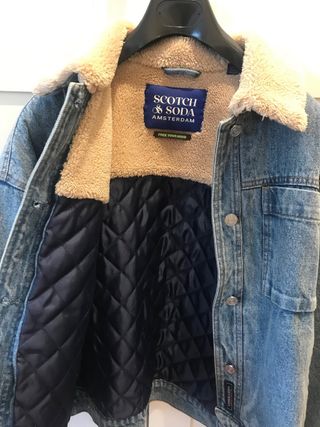 Chaqueta vaquera Scotch & Soda con borreguito