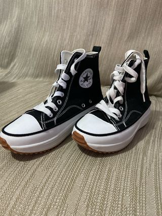 Zapatillas Converse Mujer Negras y Blancas