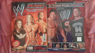 WWE Wrestling due album figurine Metlin Stickers