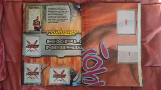 WWE Wrestling due album figurine Metlin Stickers