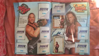WWE Wrestling due album figurine Metlin Stickers
