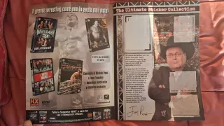 WWE Wrestling due album figurine Metlin Stickers