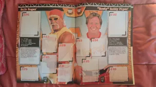 WWE Wrestling due album figurine Metlin Stickers