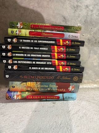 varios libros de las aventuras de BAT PAT