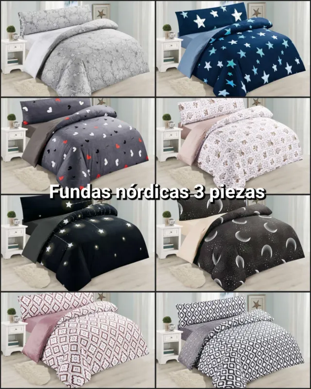 Fodere per piumone 3 e 4 pezzi