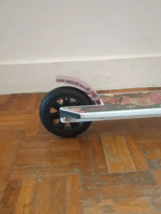 Patinete infantil Oxelo rosa y blanco