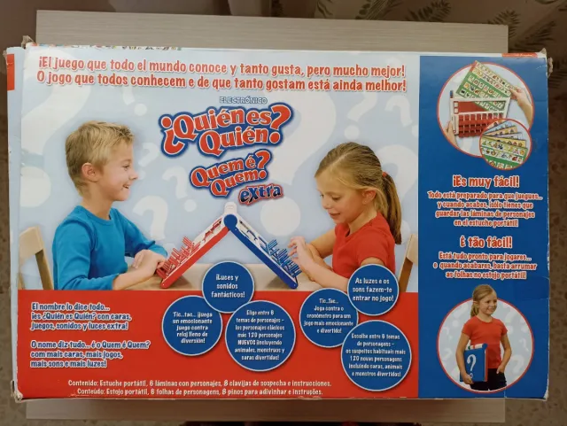 Juego ¿Quién es Quién? Electrónico