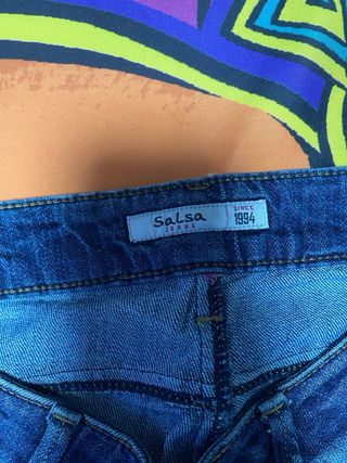 Pantalones vaqueros Salsa azules