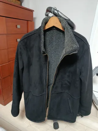 Parka Caballero Negra