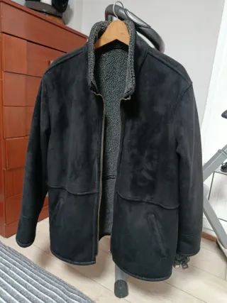 Parka Caballero Negra