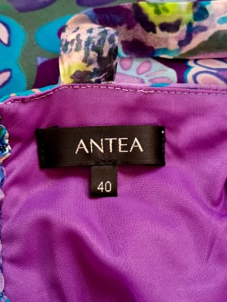 Vestido Antea Tirantes Estampado Multicolor