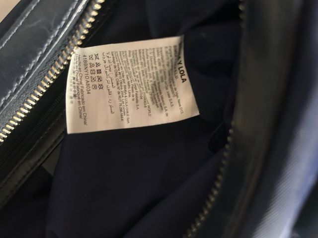 Bolso bimba y Lola azul marino/ en perfecto estado