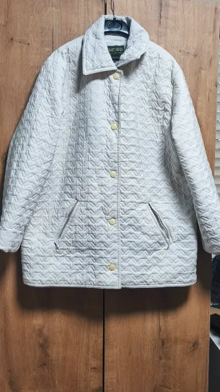 Abrigo acolchado SMART WOMEN blanco