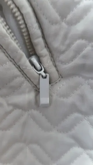 Abrigo acolchado SMART WOMEN blanco