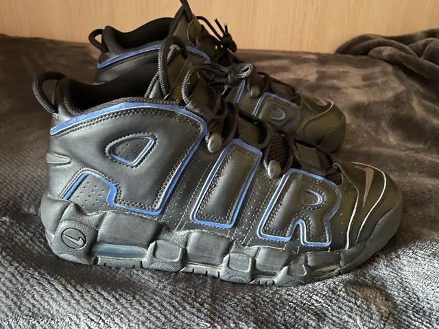 Nike Air More Uptempo Negro/Azul