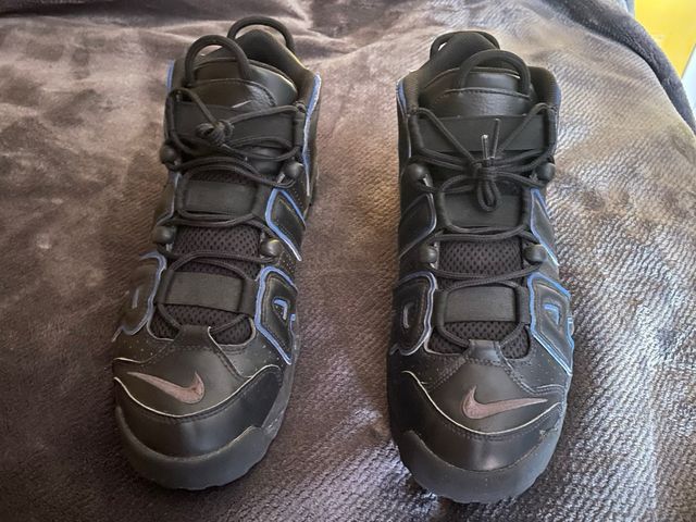 Nike Air More Uptempo Negro/Azul