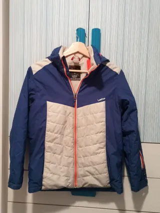 Chaqueta de nieve Wedge azul y beige. Decathlon