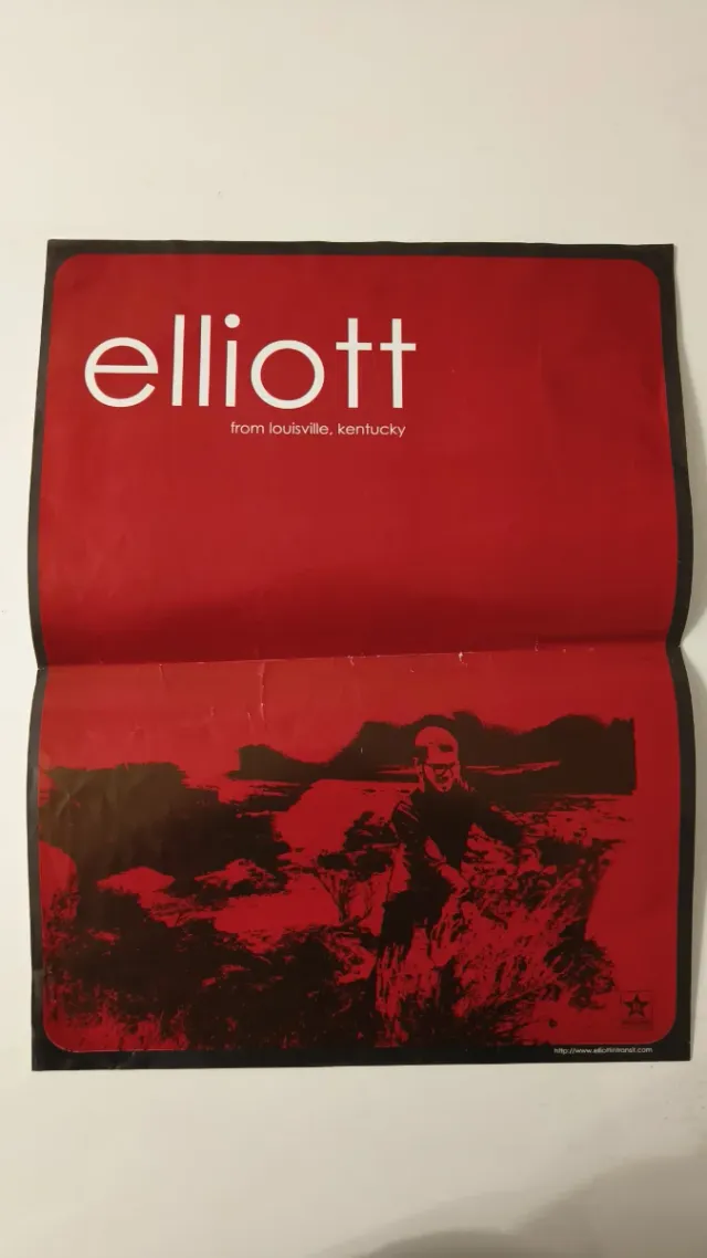 Poster vintage della band emocore  Elliott