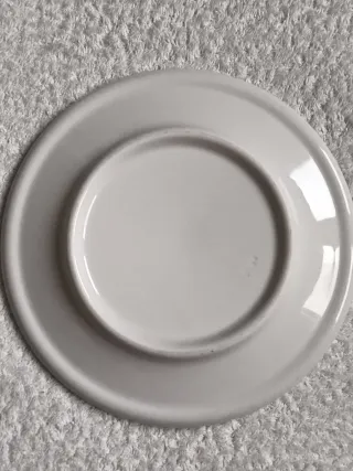 ORIGINAL JARRA DE LECHE Y PLATO FORMA OCTOGONAL