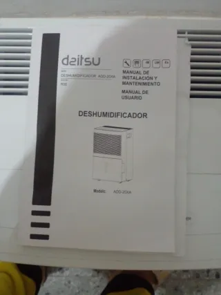 Deshumidificador Dailtsu Blanco