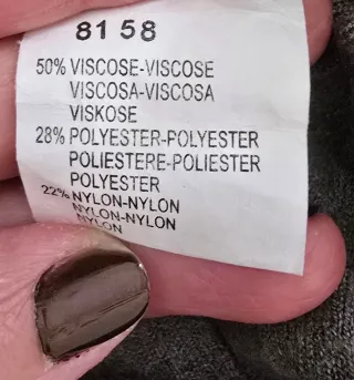 Vestido punto midi verde