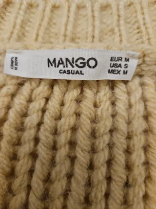 Jersey Mango Beige Talla Única