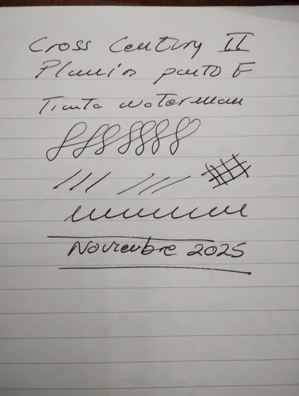 Estilográfica Cross Century 2 Medalist Convertidor