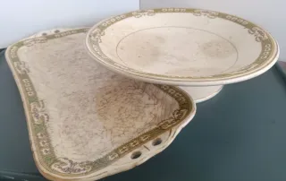 Frutero/Tartera y Bandeja China Opaca