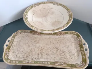 Frutero/Tartera y Bandeja China Opaca