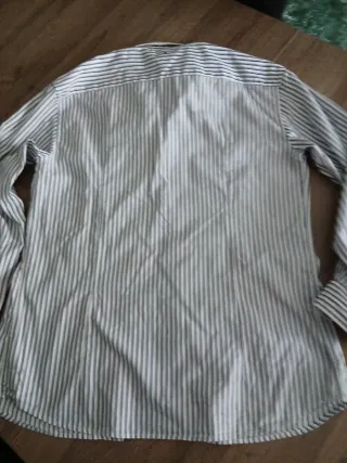 Camisa Rayas Tommy Hilfiger Azul y Blanca