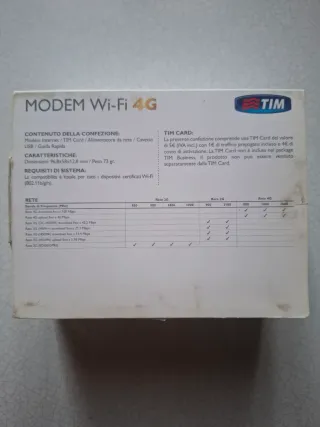 Modem Wi-Fi 4G TIM