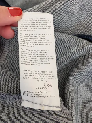 Vestido denim Mos Mosh