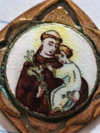 Medalla esmalte San Antonio Niño