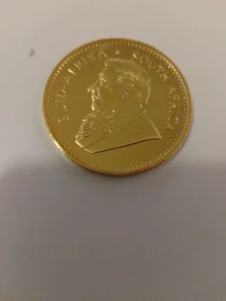 Moneda Krugerrand Acabado Oro